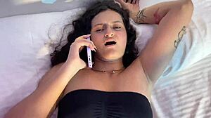 i fuck a hot girl while shes on the phone with her boyfriend without him notice - theyoung 18+nico